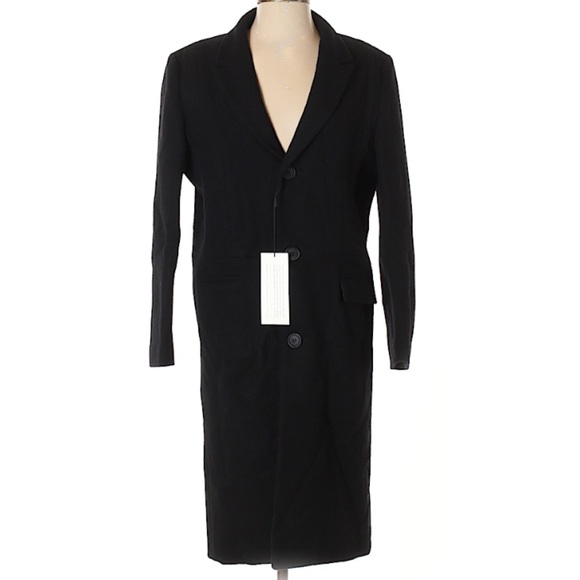 NWT Emerson Fry Black Wool Ryan Coat - Picture 2 of 5